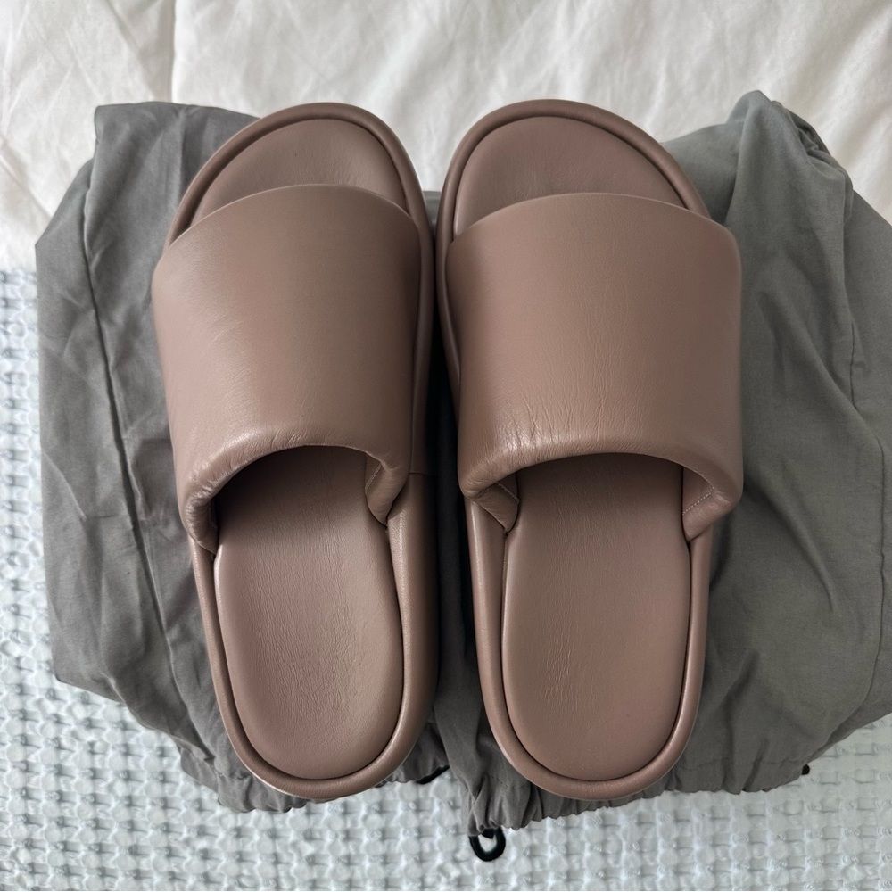 Balenciaga platform slides